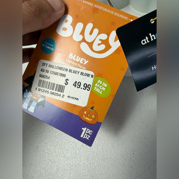 New
Halloween Bluey Blow Mold, 2' - Picture 7 of 15